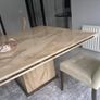 Marble Dining Table with 8 Chairs Image 5