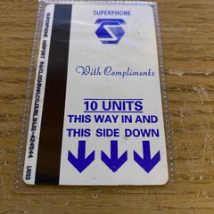 Superphone card 10 units