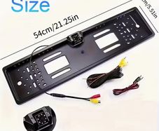 Registration Plate Frame with 12V Rear View Camera