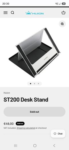 Adjustable Foldable Tablet/Laptop Desk Stand - BRAND NEW