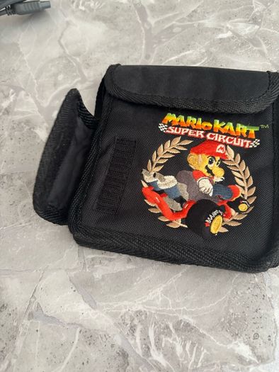 Mario kart super circuit Gameboy advance carry bag