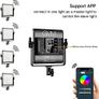 LED Video Light Panel, RGB Video Lighting with APP Control, 800D Studio LED Photography Lighting with Tripod Kit, 18 Kinds Lights Scene LED Light Panel for YouTube Studio Video Image 4