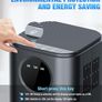 Dehumidifier, Auto Shut off Mini Dehumidifiers for Home&House, 24H Timer Touch Control, 7-Color LED Lights, Ultra-Quiet, Energy Saving, Dehumidifier for Bedroom, Bathroom, RV, Office Image 4