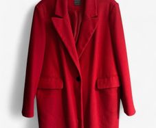 trench coat red primark uk16