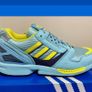 Adidas Torsion Originals ZX 8000 AQUA UK-8/UK-8.5/UK-9.5/UK-10 EG8784 30-years Light Aqua Green Shock Yellow-2019 Image 5
