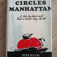 Crime Circles Manhattan by Jeremiah Timothy Driscoll first edition and first printing 1980 hardback with dustcover signed by the author see photos FREE STANDARD POSTAGE INCLUDED