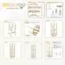 Stuffed Animal Zoo Holder with with Elastic Band, Space Save Plush Organizer for Nursery Room, Kids Room, Playroom & living Room (Round) Image 8