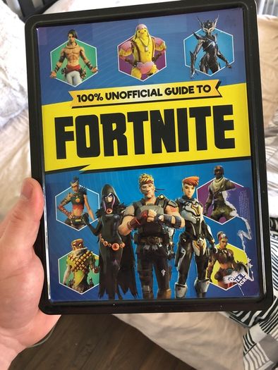 fortnite box of stickers books etc.