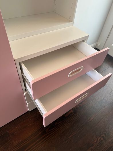 Ikea wardrobe (pink)