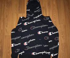 Navy Champion Hoodie