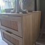 Rattan bedside Cabinet Image 3