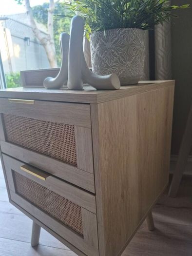 Rattan bedside Cabinet