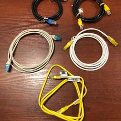 bunch of ethernet cables