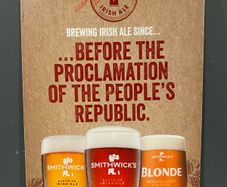 Smithwicks Tin Metal Sign
