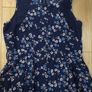 Navy Floral Dress Image 2