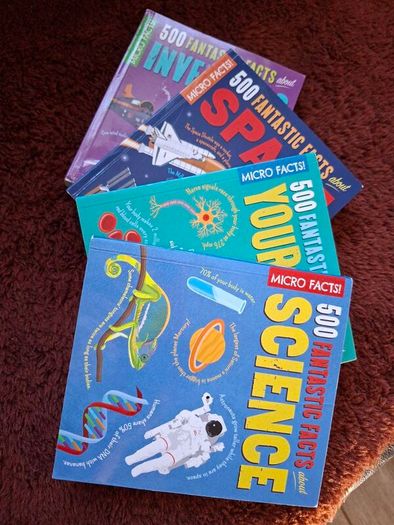 500 Fantastic Facts about science/space/your body/inventions