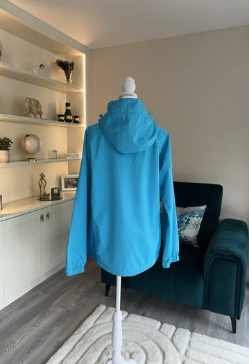 Ladies Blue Windbreaker Jacket from Dunnes Stores Size: UK 14 / EU 42