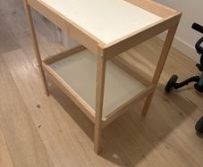 baby changing table