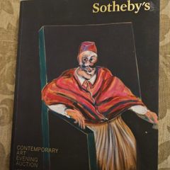 Sotheby's Art Catalogue Fabolous Illustrated With Fold  Out Illustrations. Very Large Volume Paperback In Very Good Condition.  See Photos For Same.