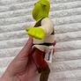 Shrek 2001 Vintage Plush Pizza Hut NOT working approx. 20 cm. Used Please see photos Image 9