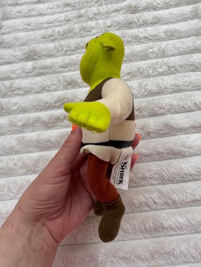 Shrek 2001 Vintage Plush Pizza Hut NOT working approx. 20 cm. Used Please see photos