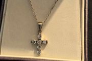 925 Sterling Silver Cross Necklace