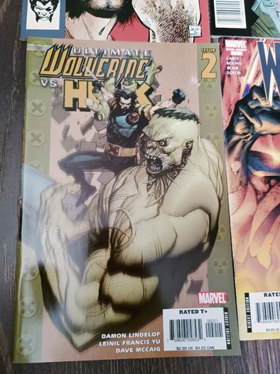 4 Random Wolverine Comic Books Marvel