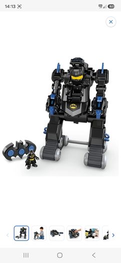 Imaginext DC Super Friends Remote Control Transforming Batbot