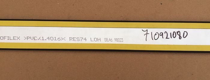 LH Door Moulding (Fiat Punto 176)