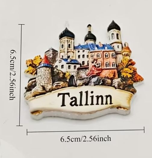 Travel Souvenir Magnets, Resin, Metal & Acrylic
