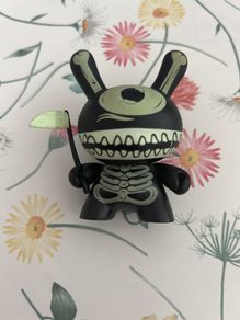 Kidrobot:black Mimic Dunny 3"vinyl Serie 2008