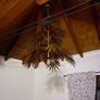 BRAND NEW Coconut tree chandelier tropical bohemian style hanging LED lights Image 7