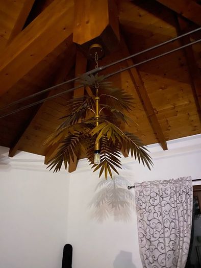 BRAND NEW Coconut tree chandelier tropical bohemian style hanging LED lights