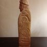 And carved Irish Book end Image 2