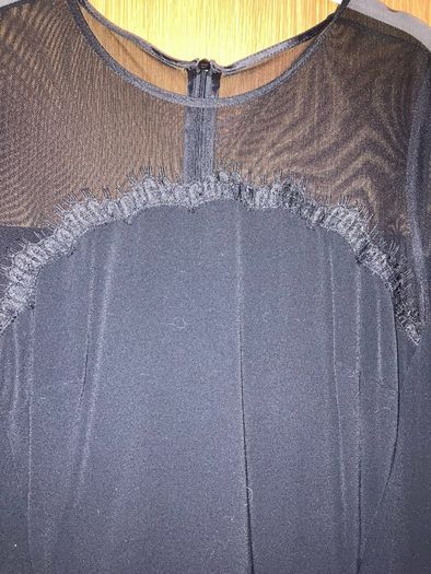 Sandro black dress size 2 - uk 10. Great cond