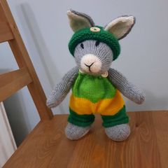 Hand Knitted Bunny