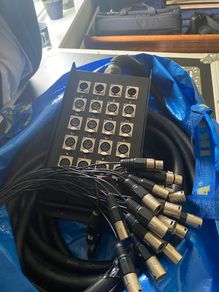 stage box -multi core 16/4