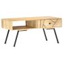 Coffee Table 95x50x42 cm Solid Mango Wood Image 9