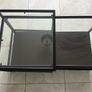 Ikea  Nest of tables, set of 2,black-brown/glass Image 4