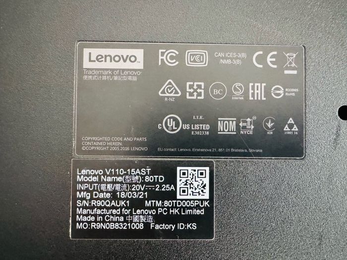 Lenovo laptop