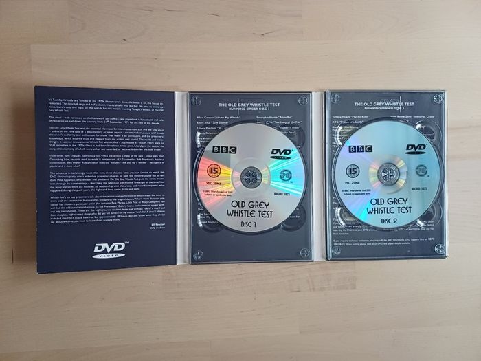 The Old Grey Whistle Test BBC DVD 2 Disk Set 30th Anniversary 1971