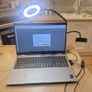 USB LED Ring Light with Flexible Desk Clamp / Phone Holder Image 2