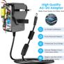 CCTV Camera Power Supply, 12V 2A with 1-to-4 Way Power Splitter Cord, 100-240V AC to DC 12Volt Adapter Compatible with 12V 2A/1.5A/1A Security Cameras Image 5