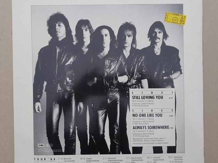 SCORPIONS vinyl Rock Metal