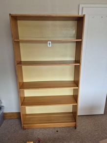 book shelves