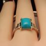 Natural Turquoise Dress Ring(Bargain Price) Image 9