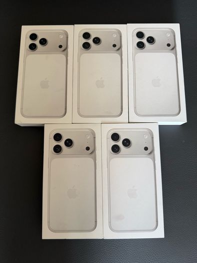 Iphone 17 Pro Max 256gb Irish Stock  (blue/silver/orange Colour)unlocked Brand New Sealed 1 Year Apple Warranty Receipt