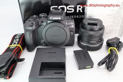 Canon Eos R10 Mirrorless Camera & Rf-s 18-45mm Lens #0537