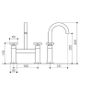 Mayfair Ice Quad Bath Filler Tap Tall Image 2