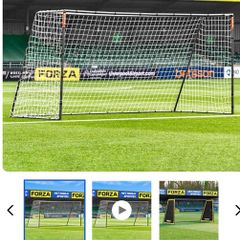 12 x 6 FORZA Steel42 Football Goal Brand New